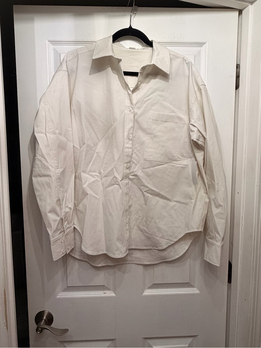 Good American White  Button-Down Shirt $ 169 in Store